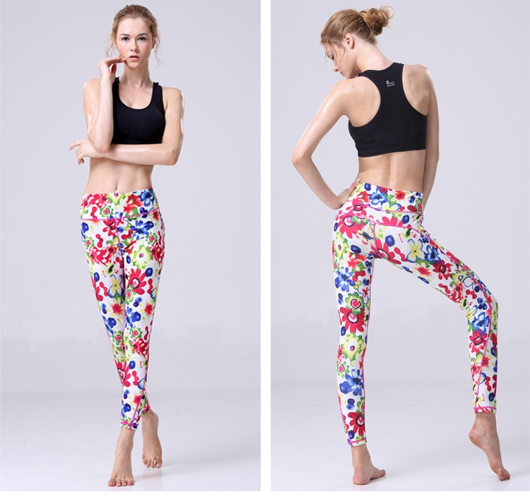 colourful gym tights