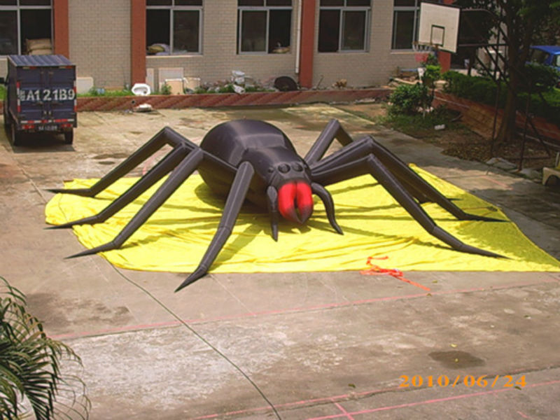 30 pies fiestas de halloween inflable araña
