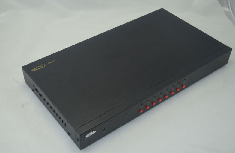 金属シェルビデオ8ポートkvmスイッチャー、 8入力1出力、 usbキーボードとマウス中国製問屋・仕入れ・卸・卸売り