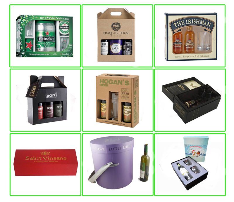 luxury red wine box