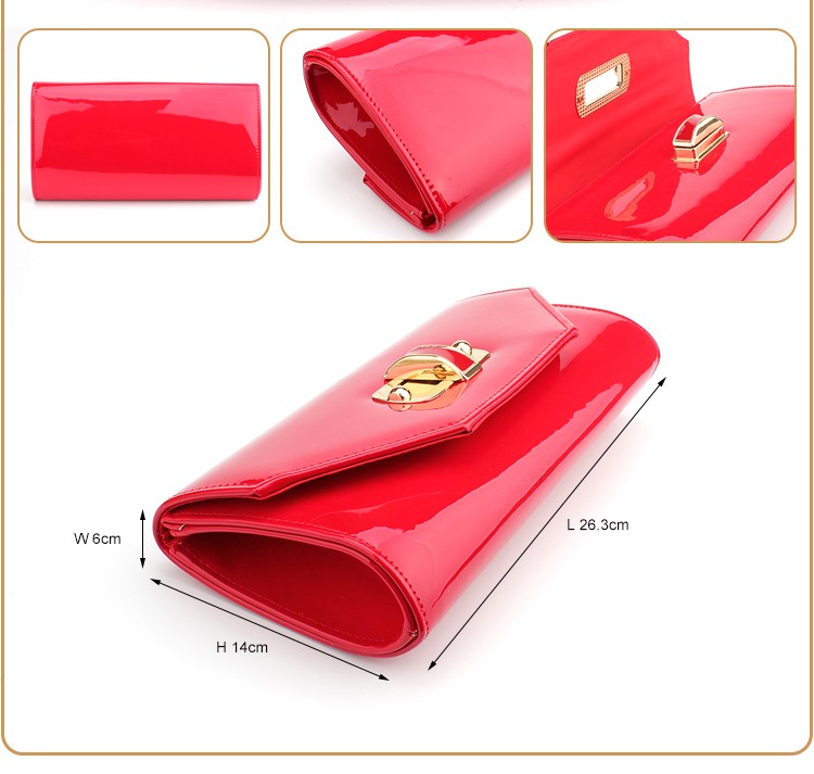 red party clutch