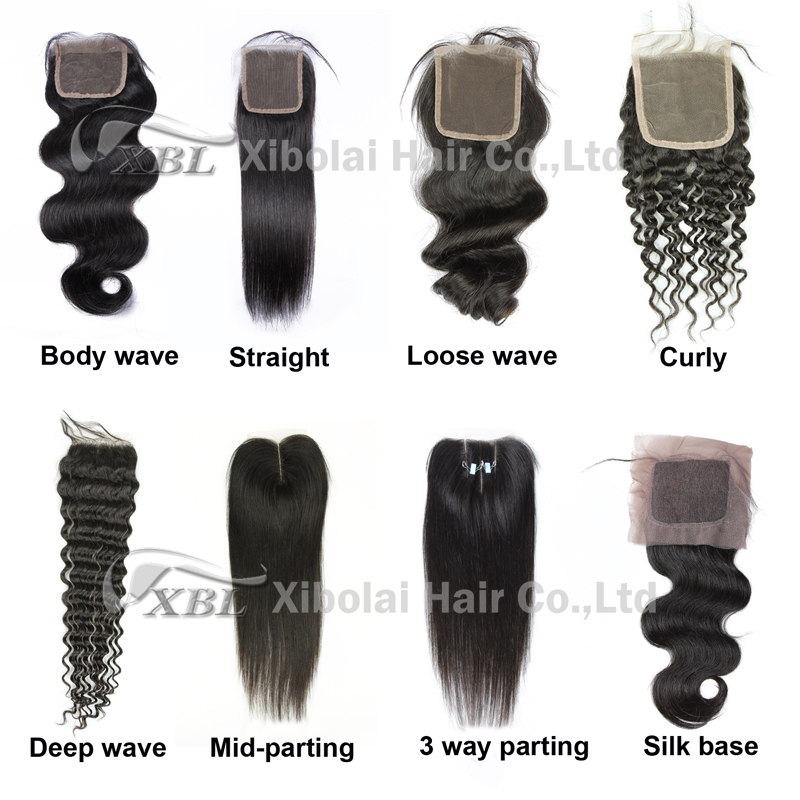 7a Virgin Human Hair Different Human Hair Texture Free Style Lace