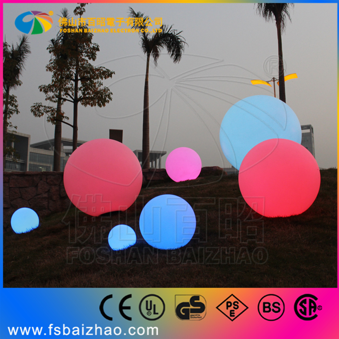 ledマジックボール50cm卸売、 世界中の装飾baizhaoはボール照明を導いた仕入れ・メーカー・工場