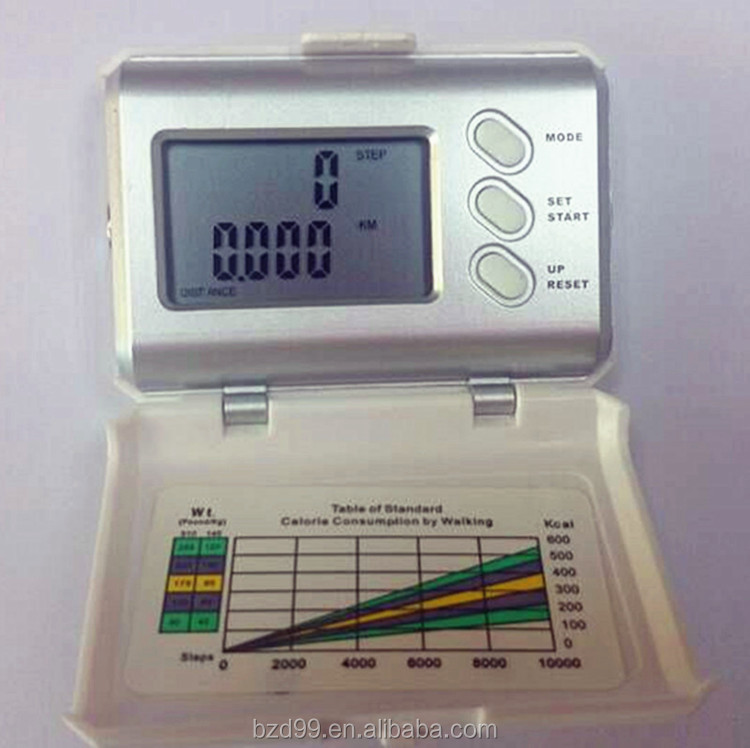 プロモーションマルチ- 機能的なlcdディスプレイ体脂肪歩数計ステップでlcd/距離/カロリー/oem/odmメーカー卸売サプライヤー仕入れ・メーカー・工場
