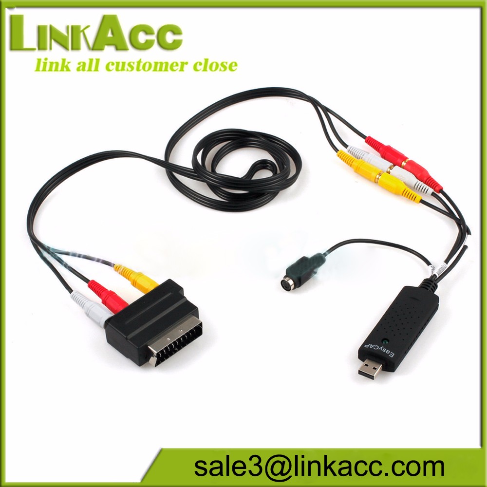 Source USB 2.0 To DVD Audio Video Adapter Scart Capture RCA Cable Win10 m.alibaba.com