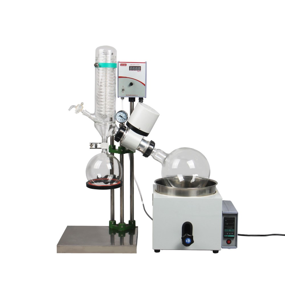 Harga Vacuum Vertical Condenser Rotary Evaporator With Soxhlet