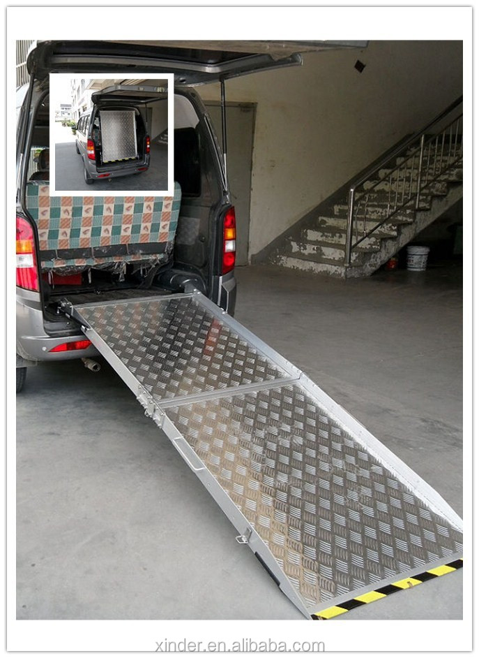 Bmwr2 Wheelchair Loading Platform Wheelchair Ramp For Van Minibus