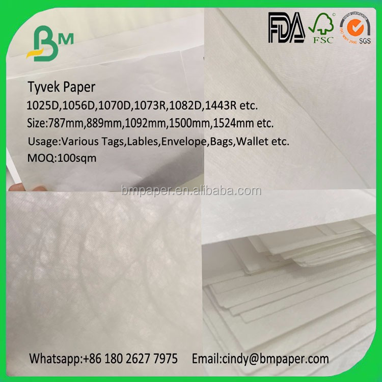 Tyvek Paper for garment accessories