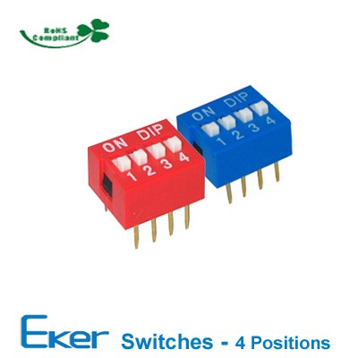 ds!color,smallcolor shenzhen factory ds02 red blue color 2 position dip switch dip