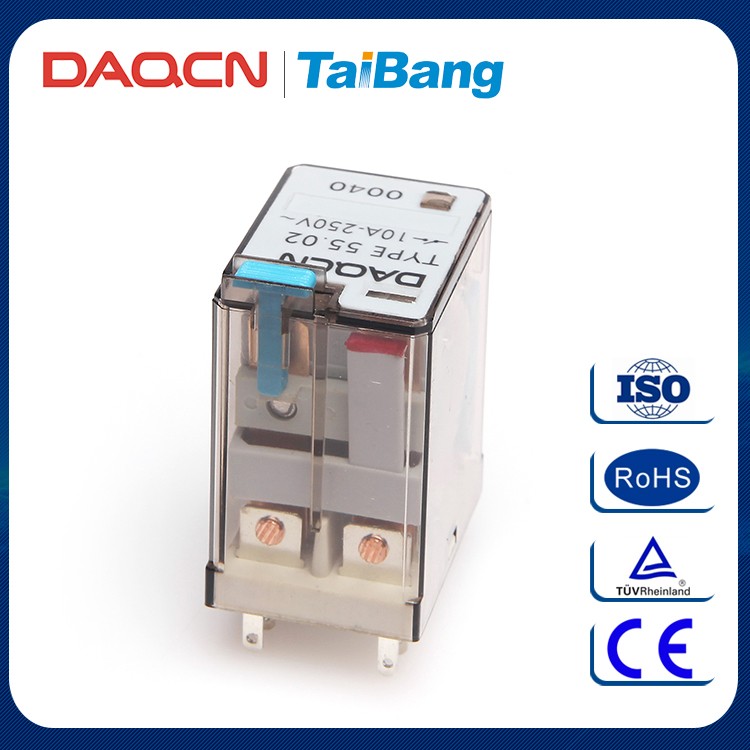 Daqcn dc5〜110vdc AC6〜240vac 55.02 55.04 2z/4z汎用リレー仕入れ・メーカー・工場