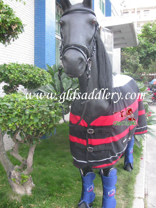 ストライプフリーススタイルのクーラーnewmarket/フリース馬の敷物問屋・仕入れ・卸・卸売り