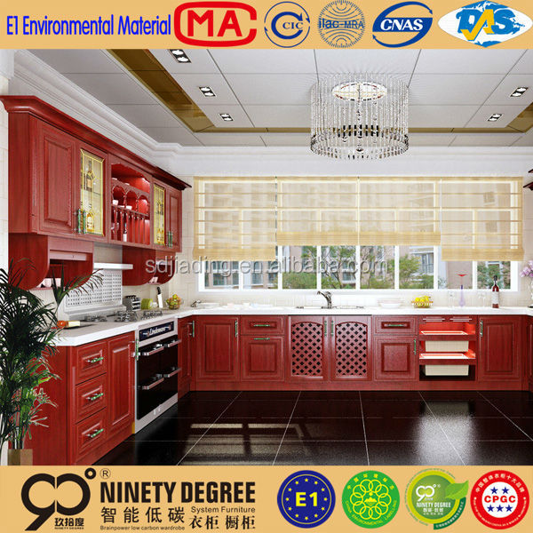 different sizes cinnamon melamine kitchen cabinet