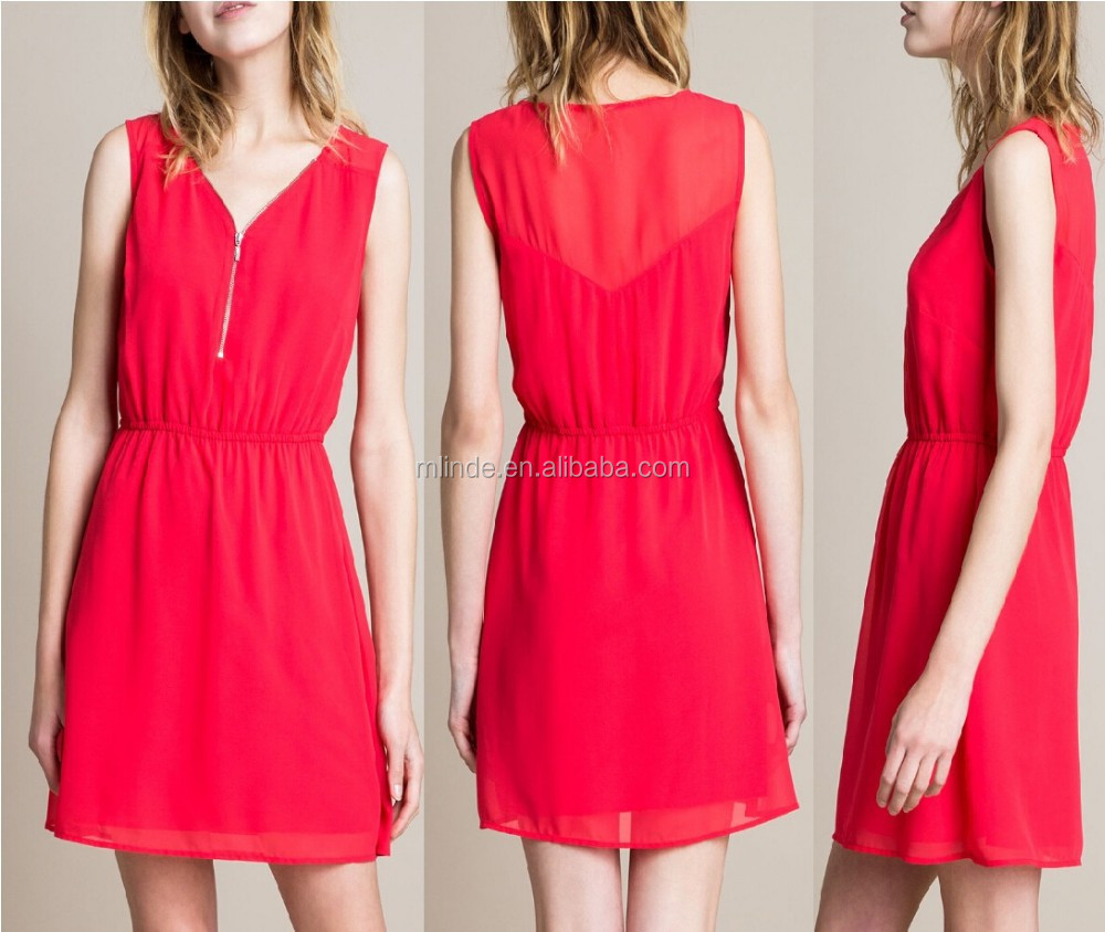 muslin dress manufacture summer fuchsia pink muslin dress