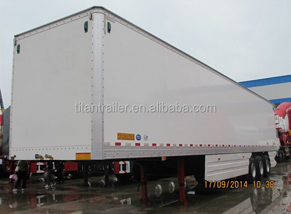 40ft refrigeration trailers, 35-50tons cooling van trailer/Refrigerated trailer