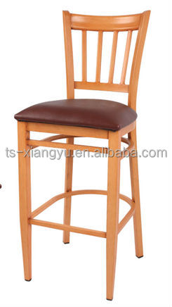 木仕上げ安い使用されるレストランのための金属製の椅子の販売使用される問屋・仕入れ・卸・卸売り