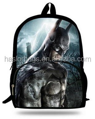 2015 New Design of Batman Backpack for Teenage