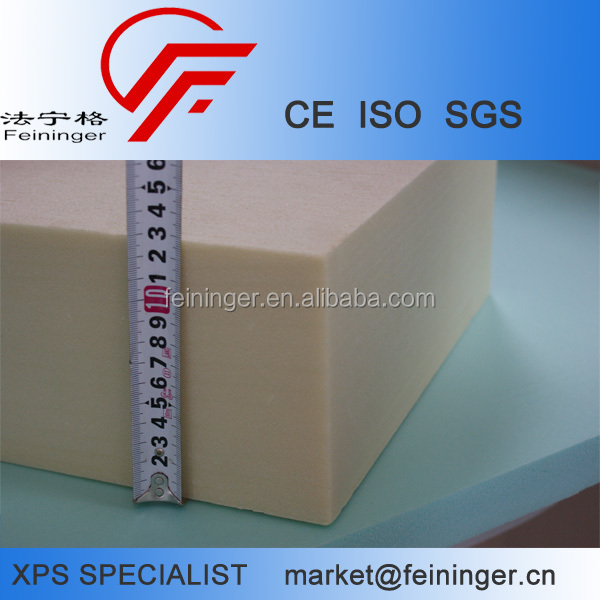 High Density Extruded Polystyrene Insulation Styrofoam