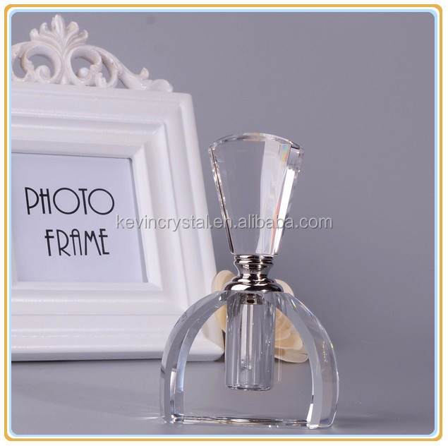 Source fancy crystal decorative attar perfume bottle with 1-10ml