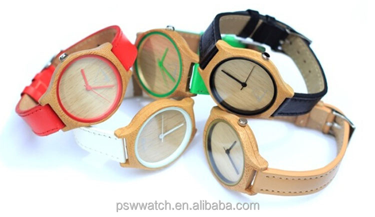 Hot sale Japan movt miyota 2035 hand made wood watch
