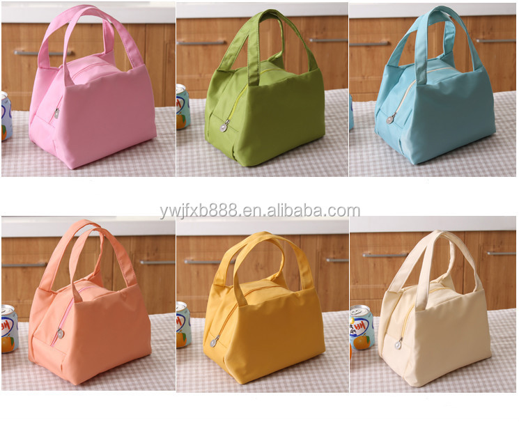 ファッションkamalong純粋な色の昼食のピクニックバッグ仕入れ・メーカー・工場