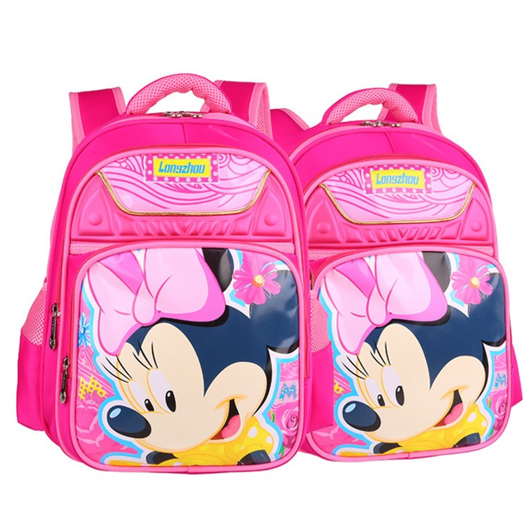 2015 New Arrival Personalized Latest Design Cartoon Cinderella School Bag For Girl