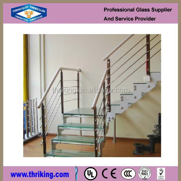 強化または積層階段デザイン屋内屋外ガラス階段 問屋・仕入れ・卸・卸売り