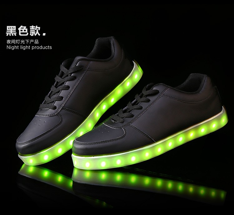 10年工場メイド2016高品質led靴スニーカー卸売仕入れ・メーカー・工場
