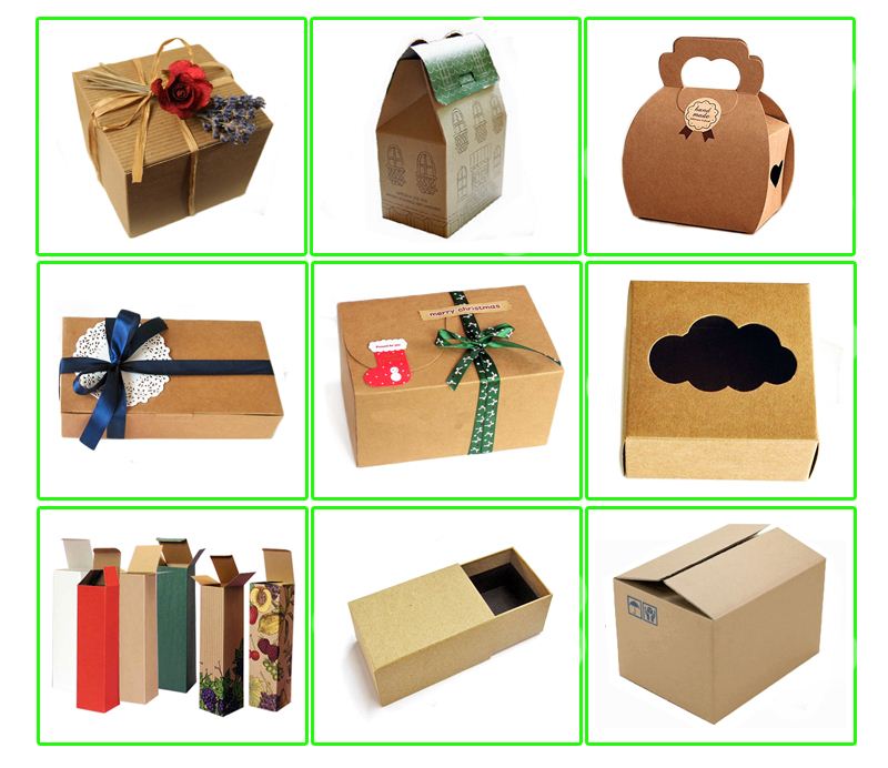 paper box red wine