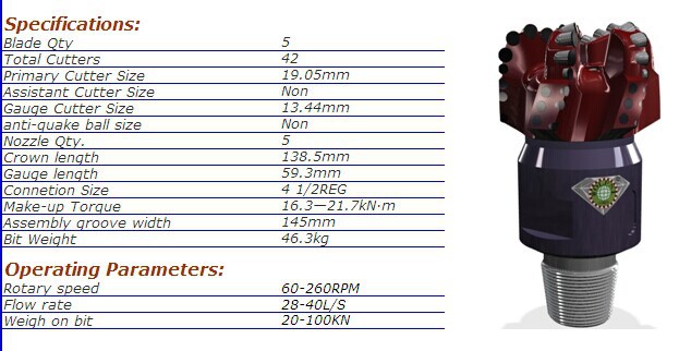 iadcs323216ミリメートルpdcロックビット、 岩ドリルビットオイル中国製問屋・仕入れ・卸・卸売り