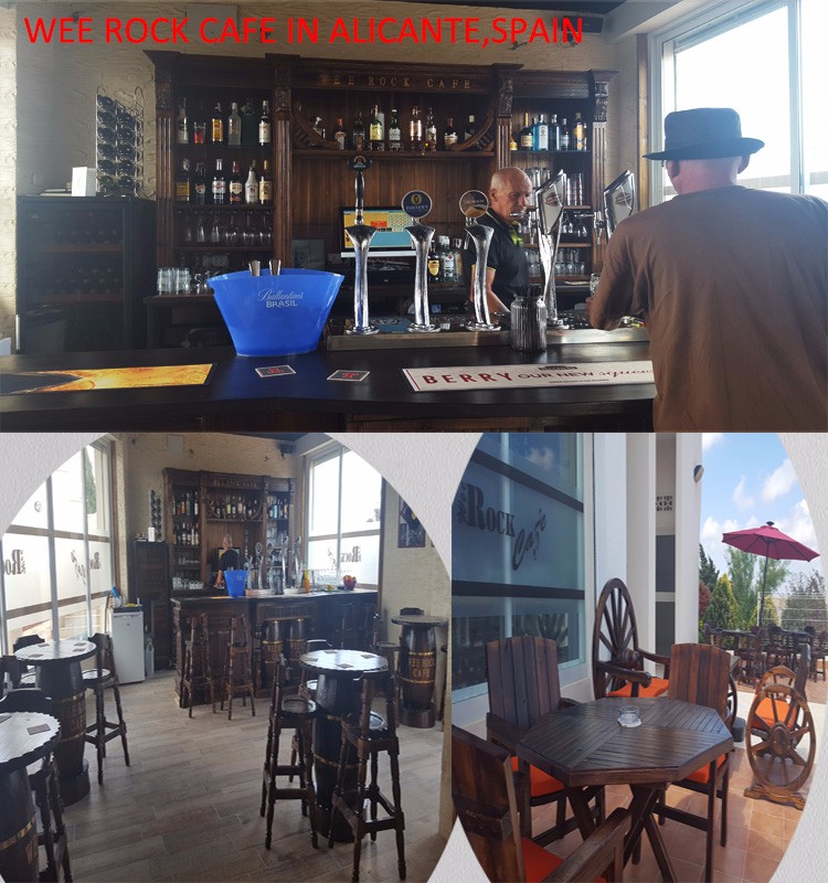 Wee Rock Cafe--bar furniture