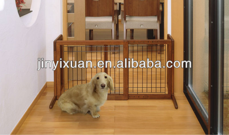 folding freestanding pet gate / outdoor dog fence / folding pet