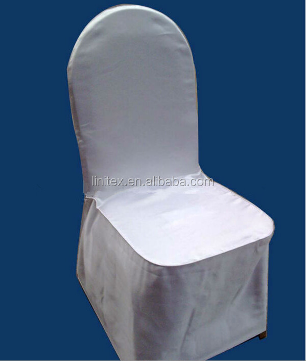 ポリエステルプレインホワイトプリーツの椅子カバー付き蝶とパイプ問屋・仕入れ・卸・卸売り