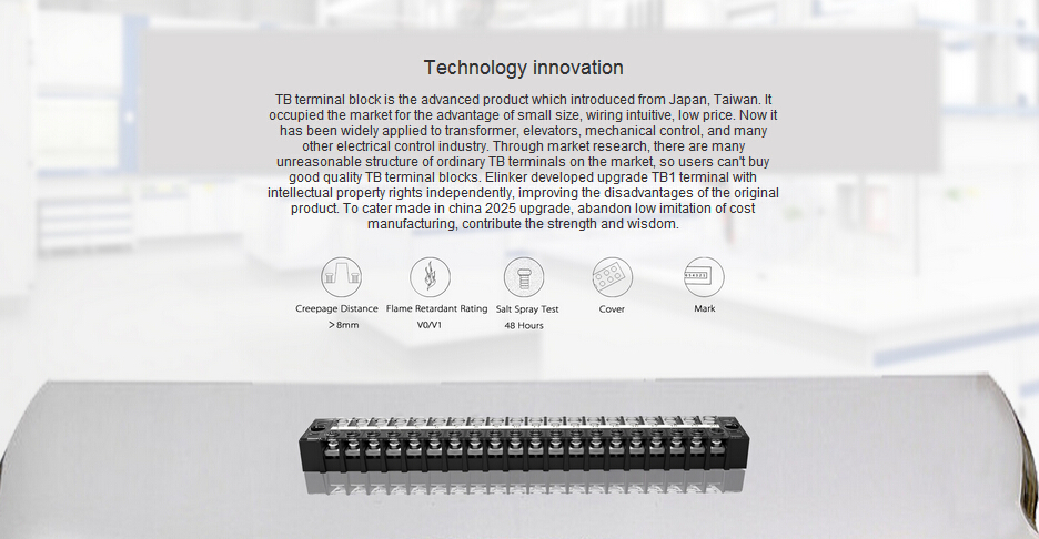 スイッチキャビネットまたは配布無軌道tb1-15atbはターミナルブロック仕入れ・メーカー・工場