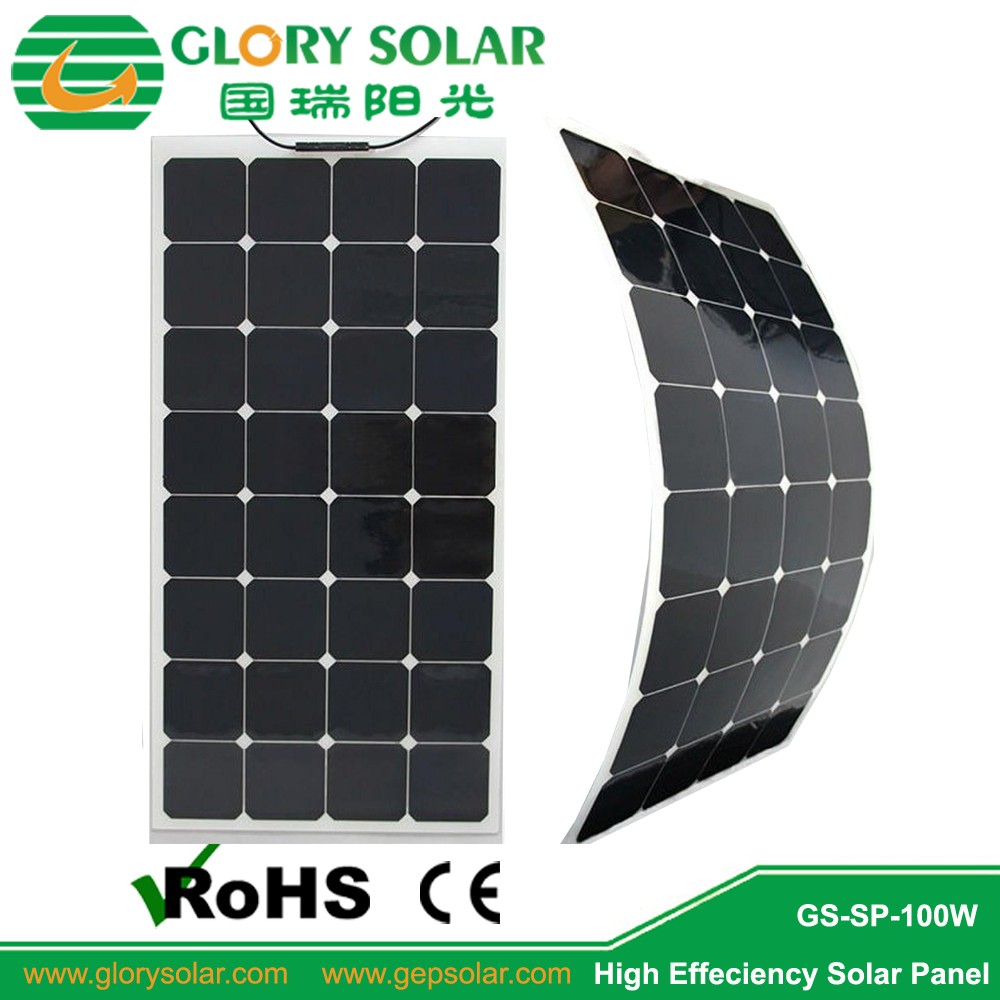 semi flexible solar panel