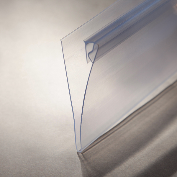 Plastic Clear Hinged Shelf Label Holders Buy Shelf Label Holders