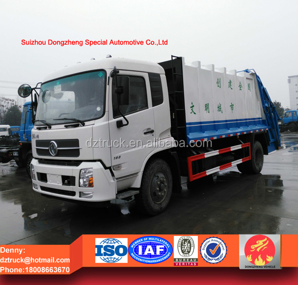 廃棄物コンパクタトラック東風高品質、 廃棄物コンパクター12トン仕入れ・メーカー・工場