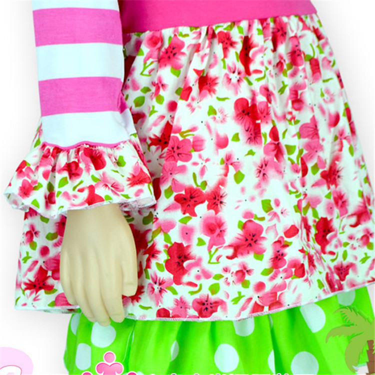 の子供ブティックの衣類の服の女の子フリル綿の秋冬服子供ハロウィンクリスマス衣装衣類セット仕入れ・メーカー・工場