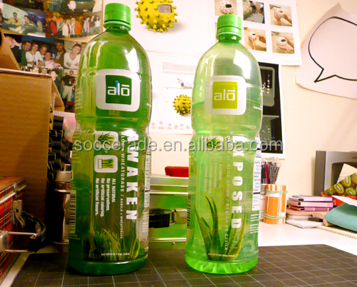 Round big bottle Aloe vera drink