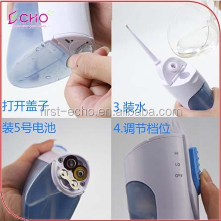 中国工場oem提供安い口腔洗浄器やすい歯クリーニング ジェット機用旅行/旅行電動歯ブラシ 問屋・仕入れ・卸・卸売り