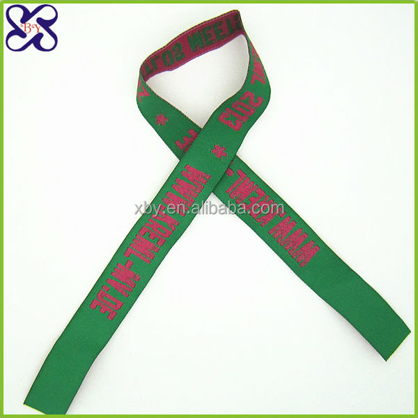 Celebrate it ribbon Sport wristband Custom wristbands