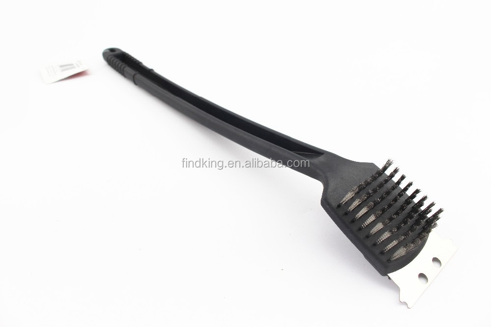 Qifei Car Carbon Deposit Cleaning Brush Engine Cleaning Brushes, Black