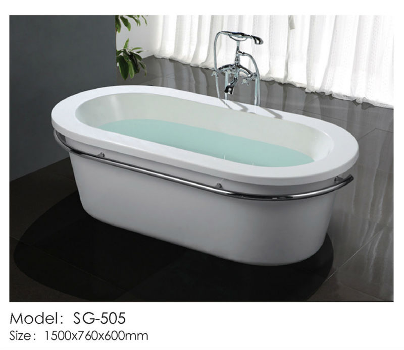 Acrylic bathtub with Stainless Steel SG-505問屋・仕入れ・卸・卸売り