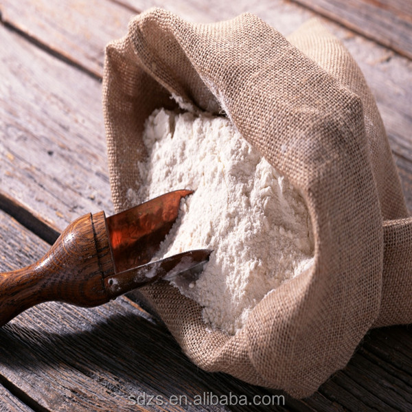 Bread wheat flour in bakery