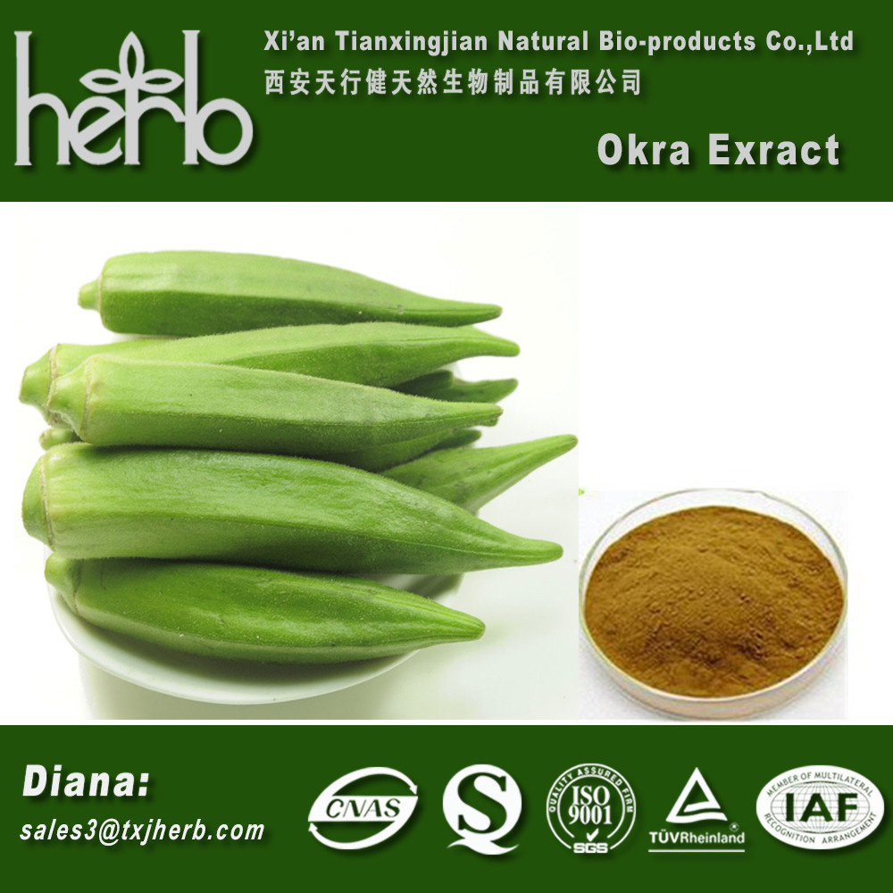 Watersoluble Organic Okra Seed Extract 51 101 201 Buy Okra Seed