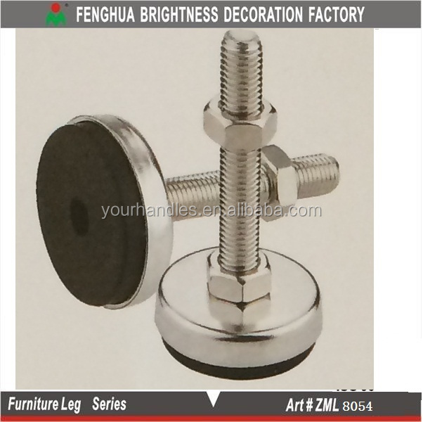 Nylon Cast Iron Furniture Leveler Feet Adjule For Cabinet Stainless 304 Adjule Leveling Feet Furniture Machine Zml8054aac