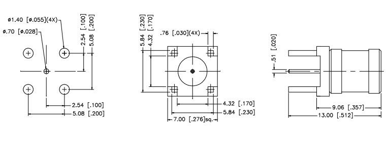 Pcbマウントコネクタプラグsmbメスストレート75オーム、 ul、 cerohs指令kls1-smb002bsmbコネクタ50Ω仕入れ・メーカー・工場