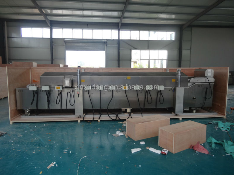 automatic fryer with CO2 extinguishing system