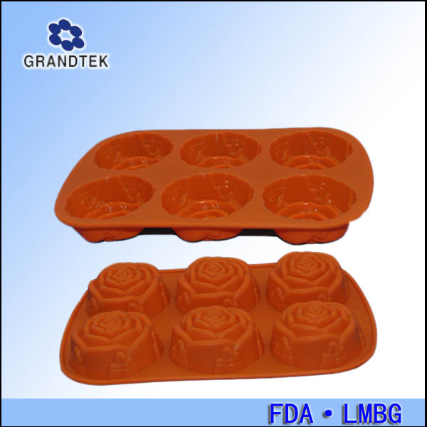 15 Chocolate Heart Swirl Silicone Chocolate Candy Mould