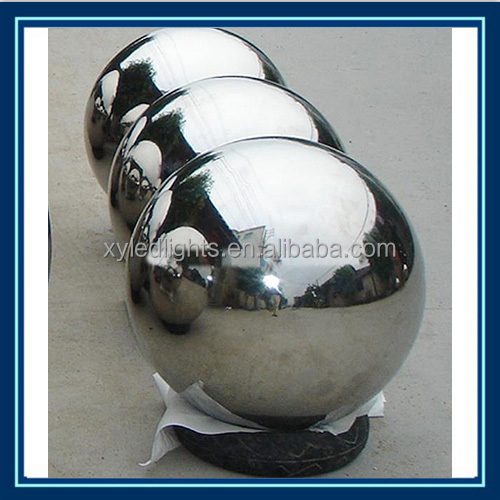 装飾的なステンレス鋼中空ボールmirrow/起毛庭の装飾用の金属球問屋・仕入れ・卸・卸売り