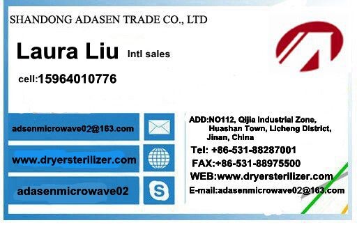 Microwave Tea Drying Machine with big production capacity